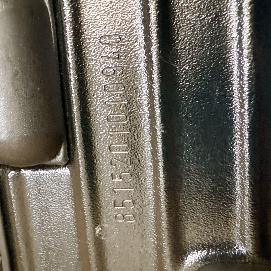 【美品】リモワ サルサ スーツケース キャリーケース 35L 2輪 ブラック