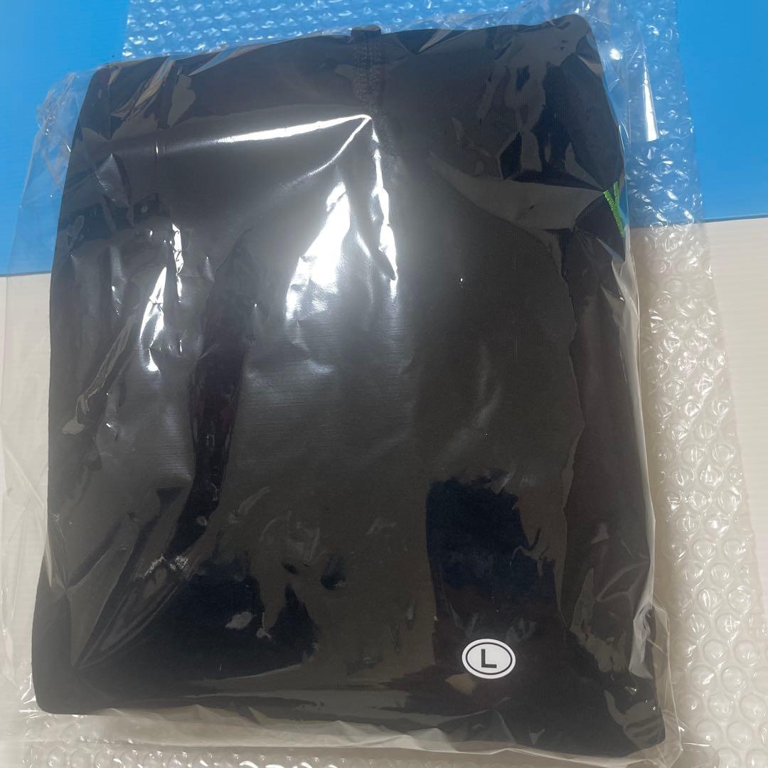 KUZIRA ブラック パーカー　Lサイズ