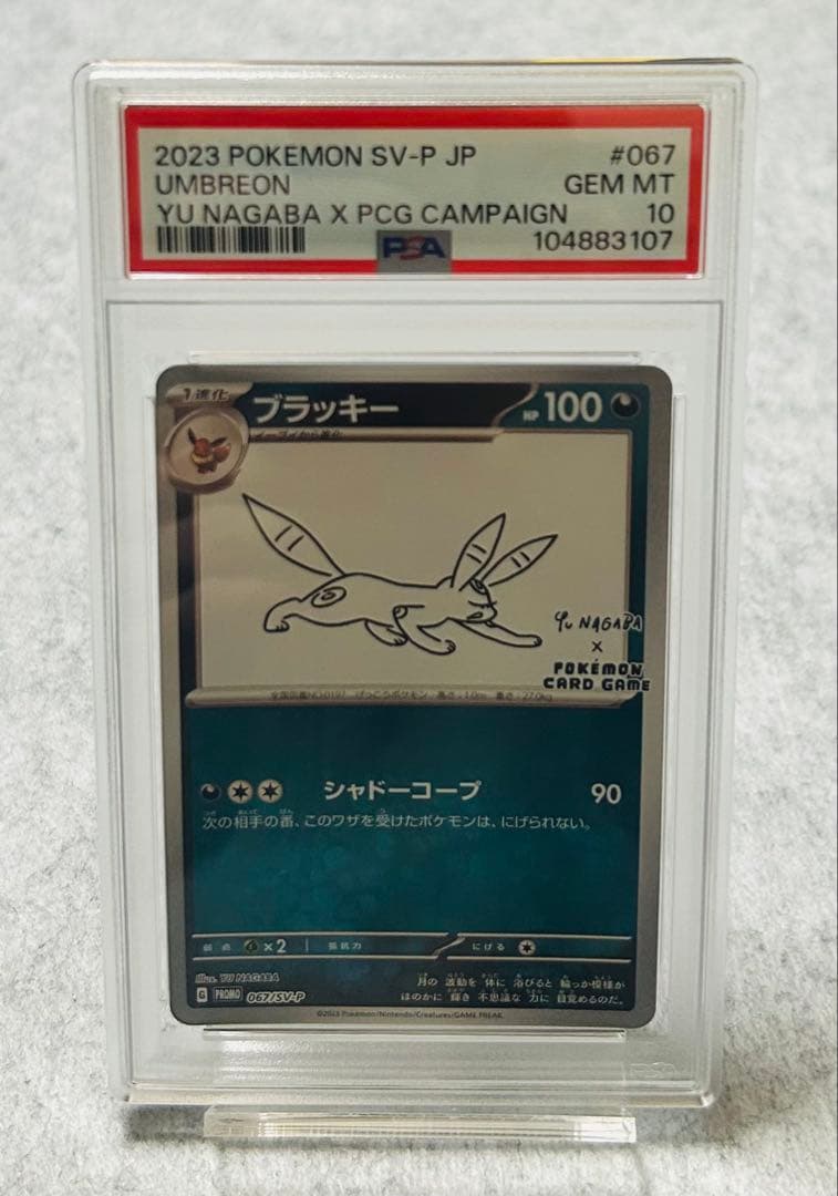 ｛14｝ブラッキー　プロモ (ナガバブラッキー) 【PSA10】