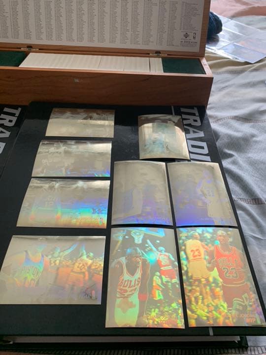 NBAカードwood box ud inaugural series