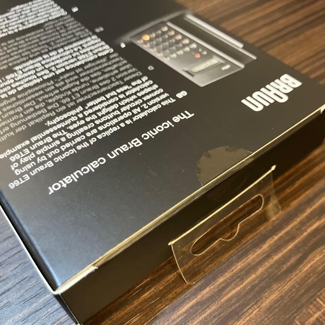 BRAUN 電卓 BNE001BK