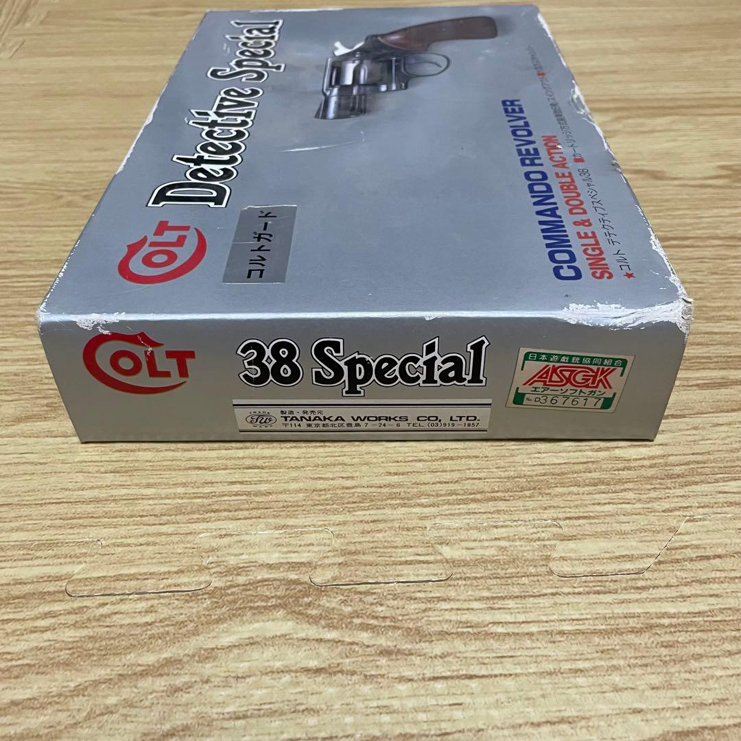(現状品) タナカ コルト デテクティブスペシャル38 シルバー ガスリボルバー