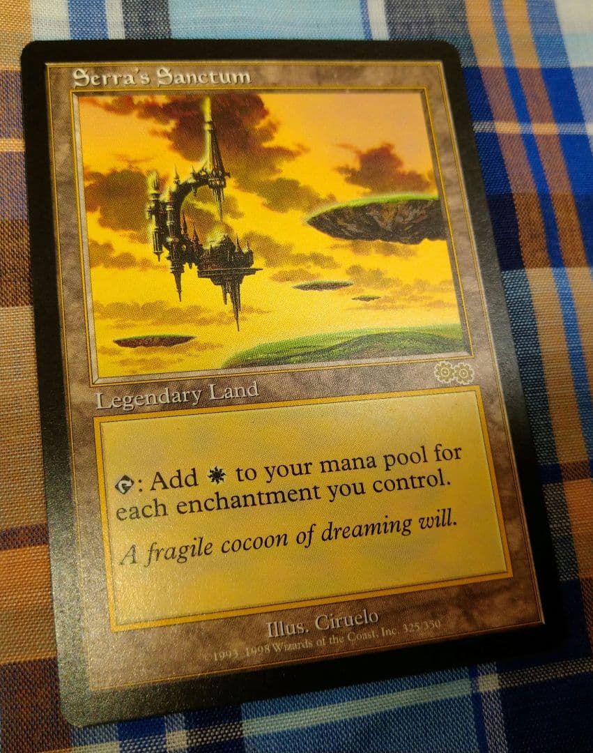 mtg セラの聖域 英語 マジック serra's sanctum