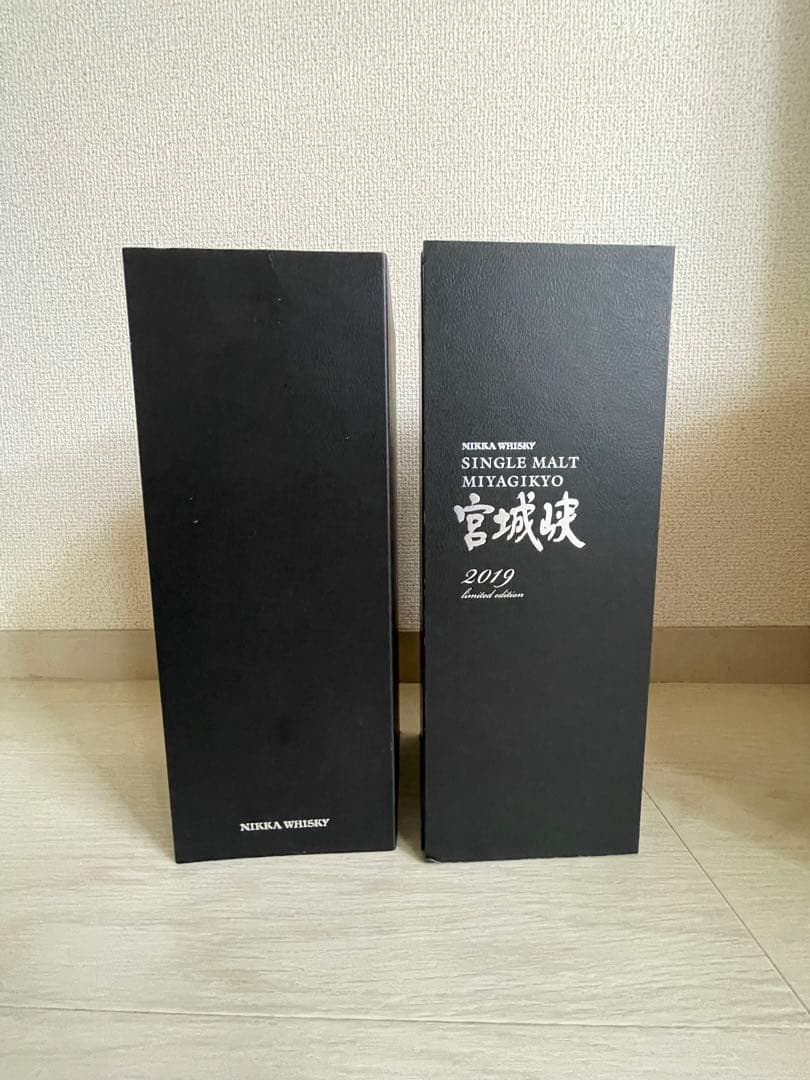 宮城峡 シングルモルト 2019 リミテッドエディション 空瓶