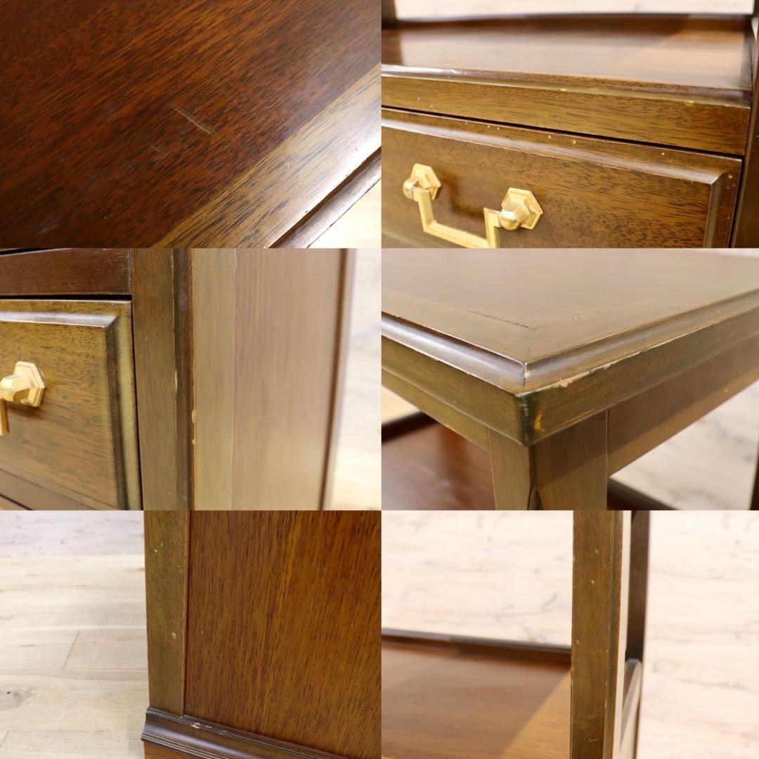 GMIS233○maruni / マルニ 地中海 電話台 キャビネット サイド