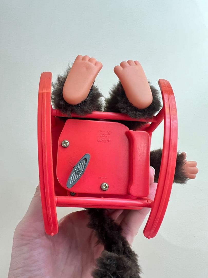 モンチッチ　オルゴール　ロッキングチェア　明治 懸賞 ノベルティ 非売品