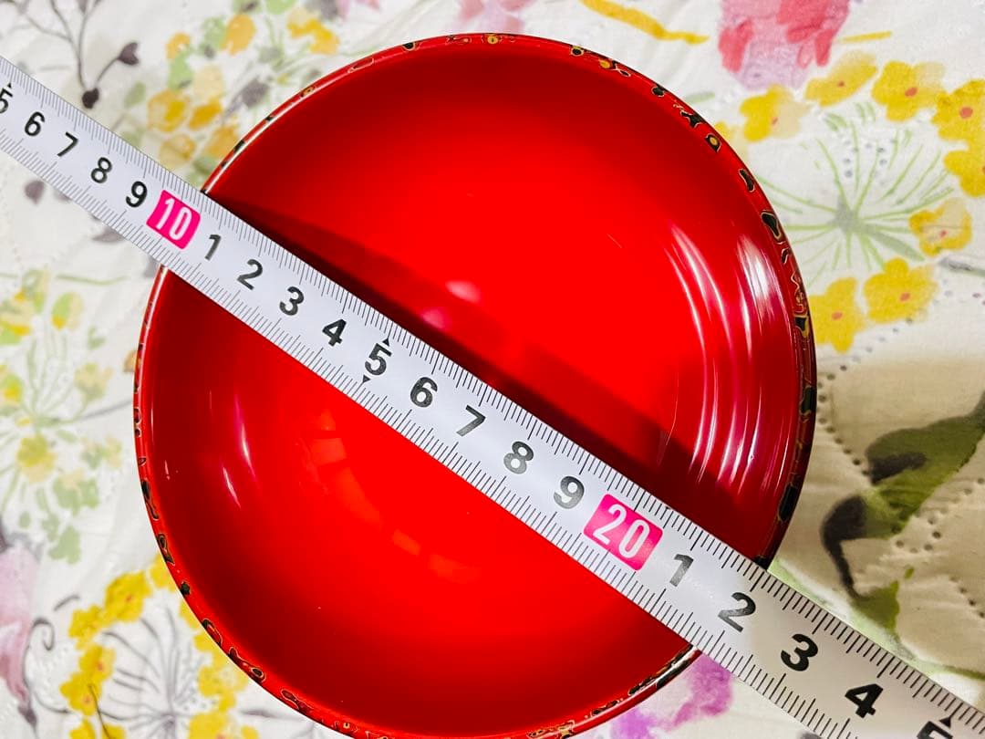 赤黒漆器 椀2個と箸セット