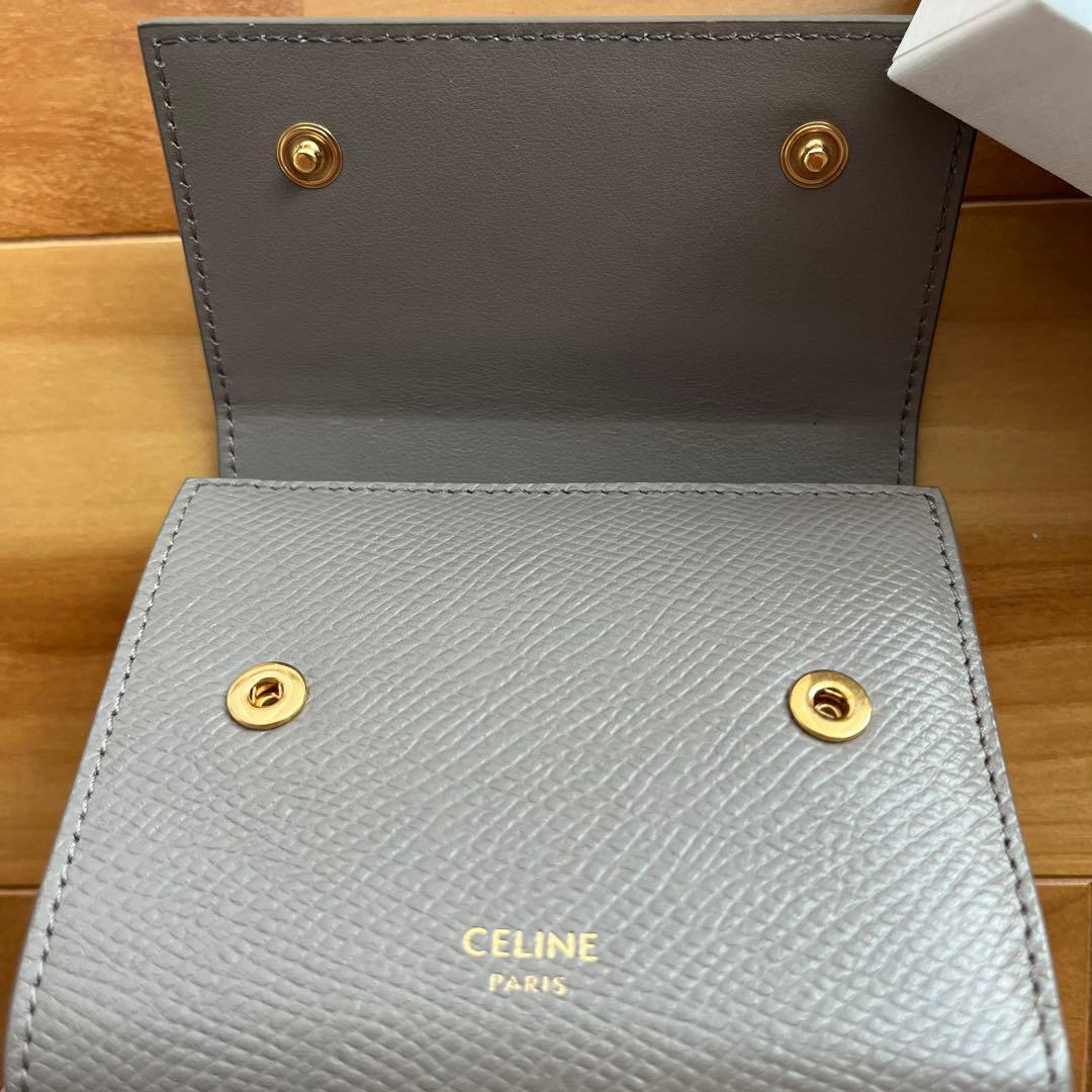 CELINE セリーヌ　トリフォールド財布　三つ折り