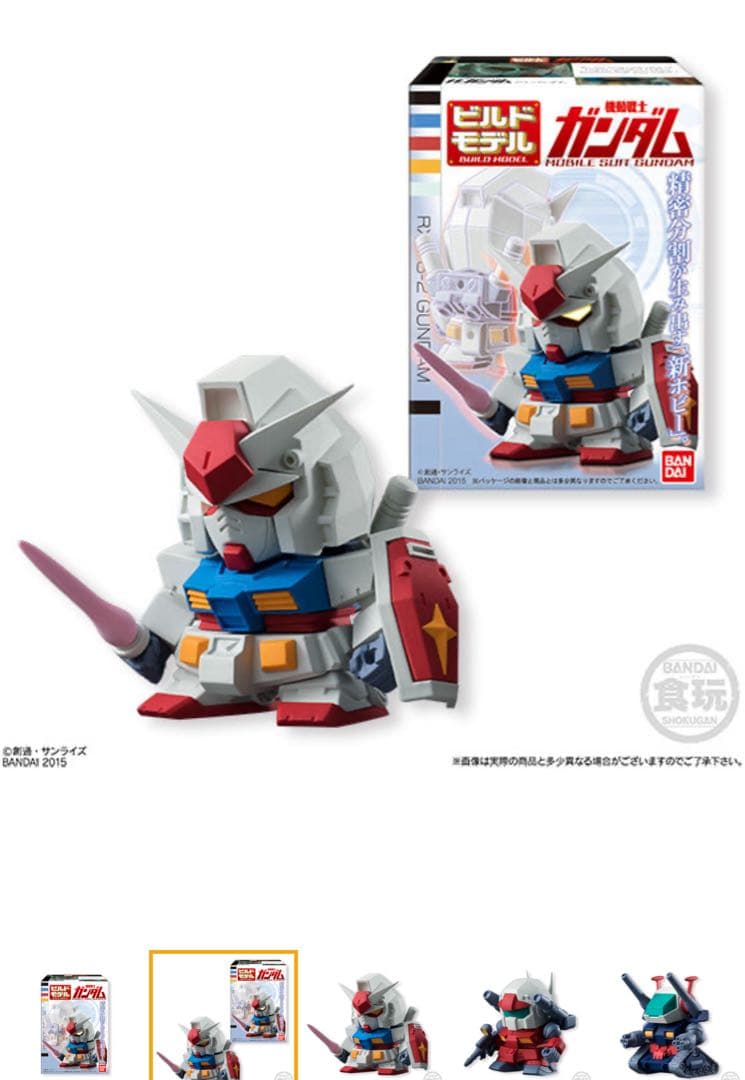 ビルドモデル　ガンダム3