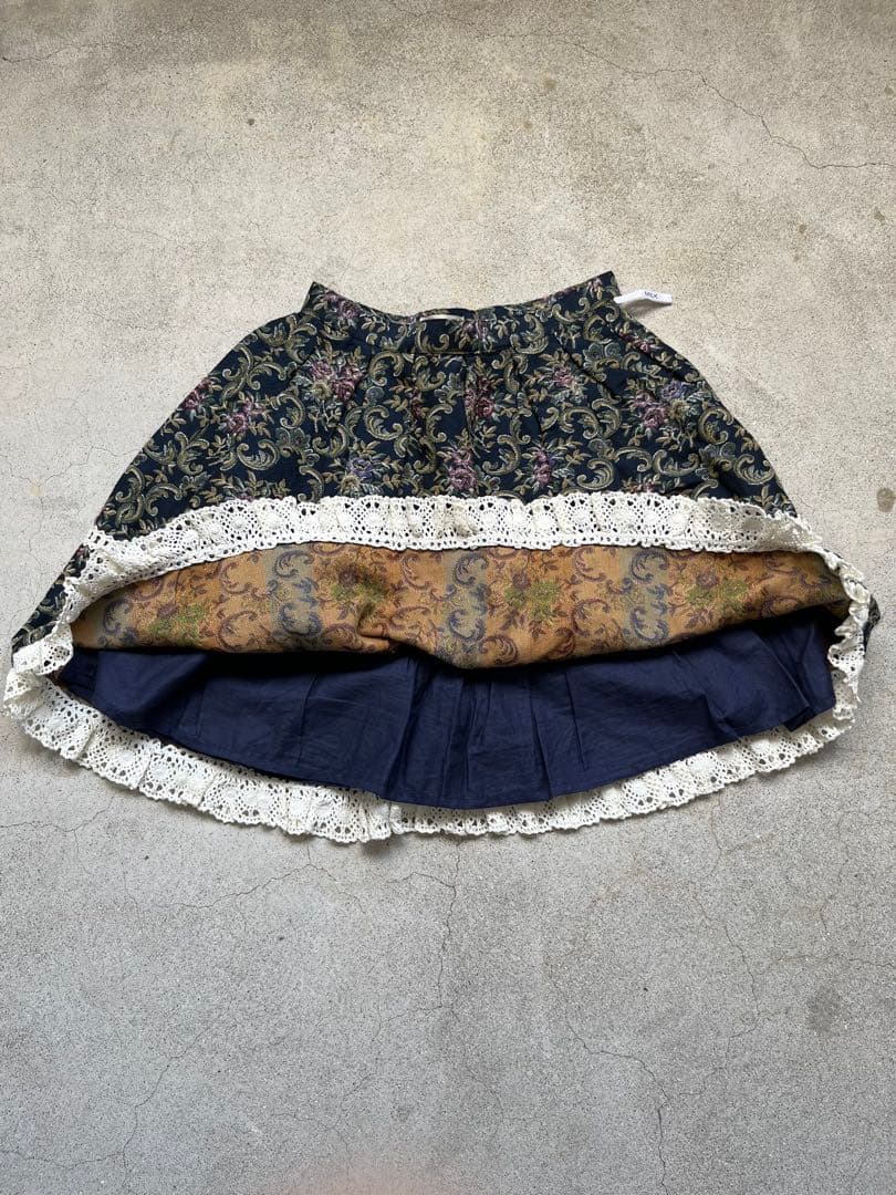 【美品】MILK ビンテージ　スカート　ゴブラン調
