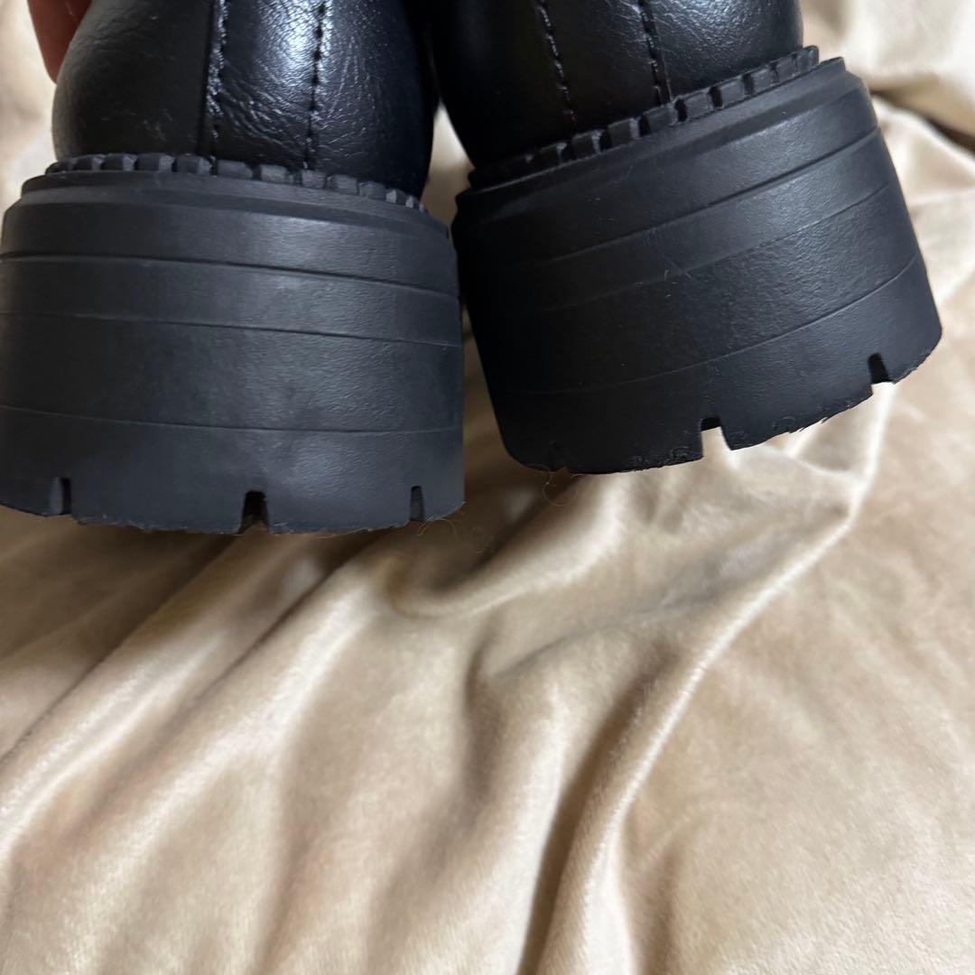 zara マルチレースチャンキーシューズ 41