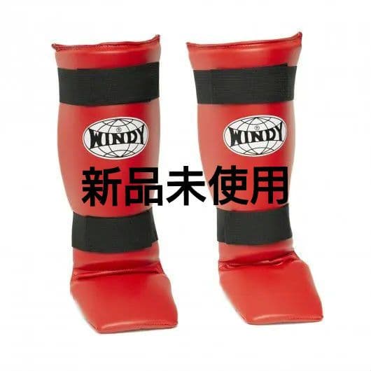 WINDY レッグプロテクター　赤　Lサイズ
