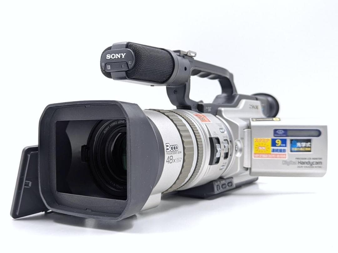 プロ向けモデル！ SONY ビデオカメラ DCR-VX2000 1