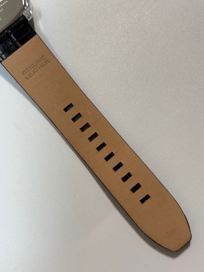 【美品】DIESEL ディーゼル D.V.A DZ-2153 革ベルトブラック