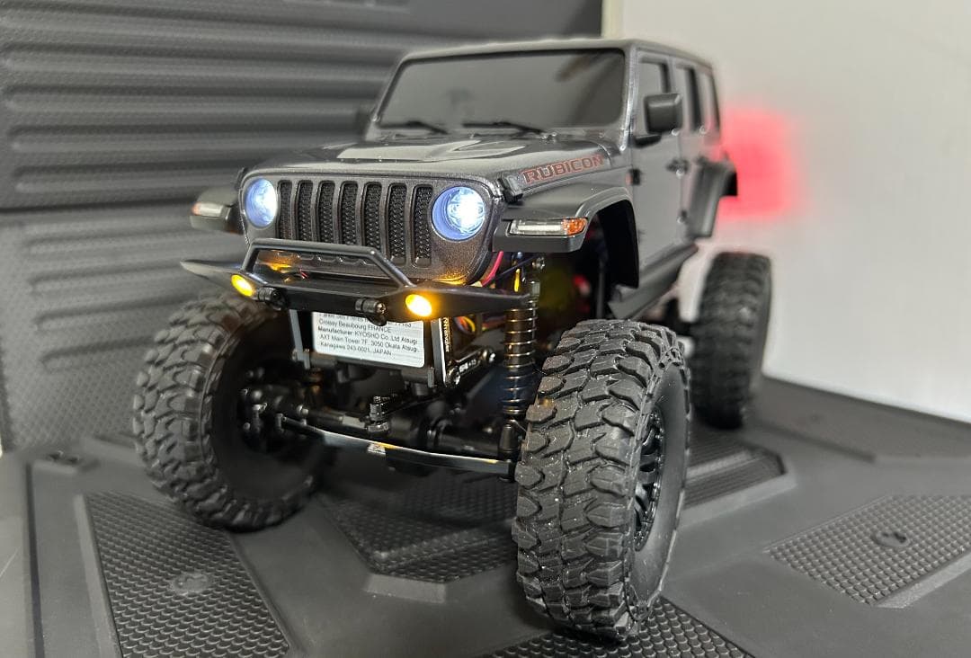 カスタム済 美品 ミニッツ4×4 京商 ジープ ラングラー