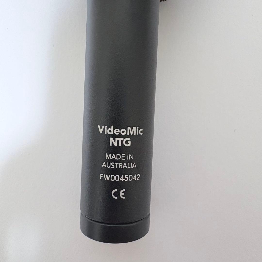 【極美品】RØDE VideoMic NTG ショットガンマイク RODE