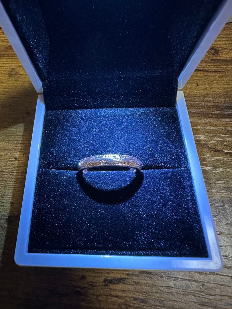 シンプル シルバーリング