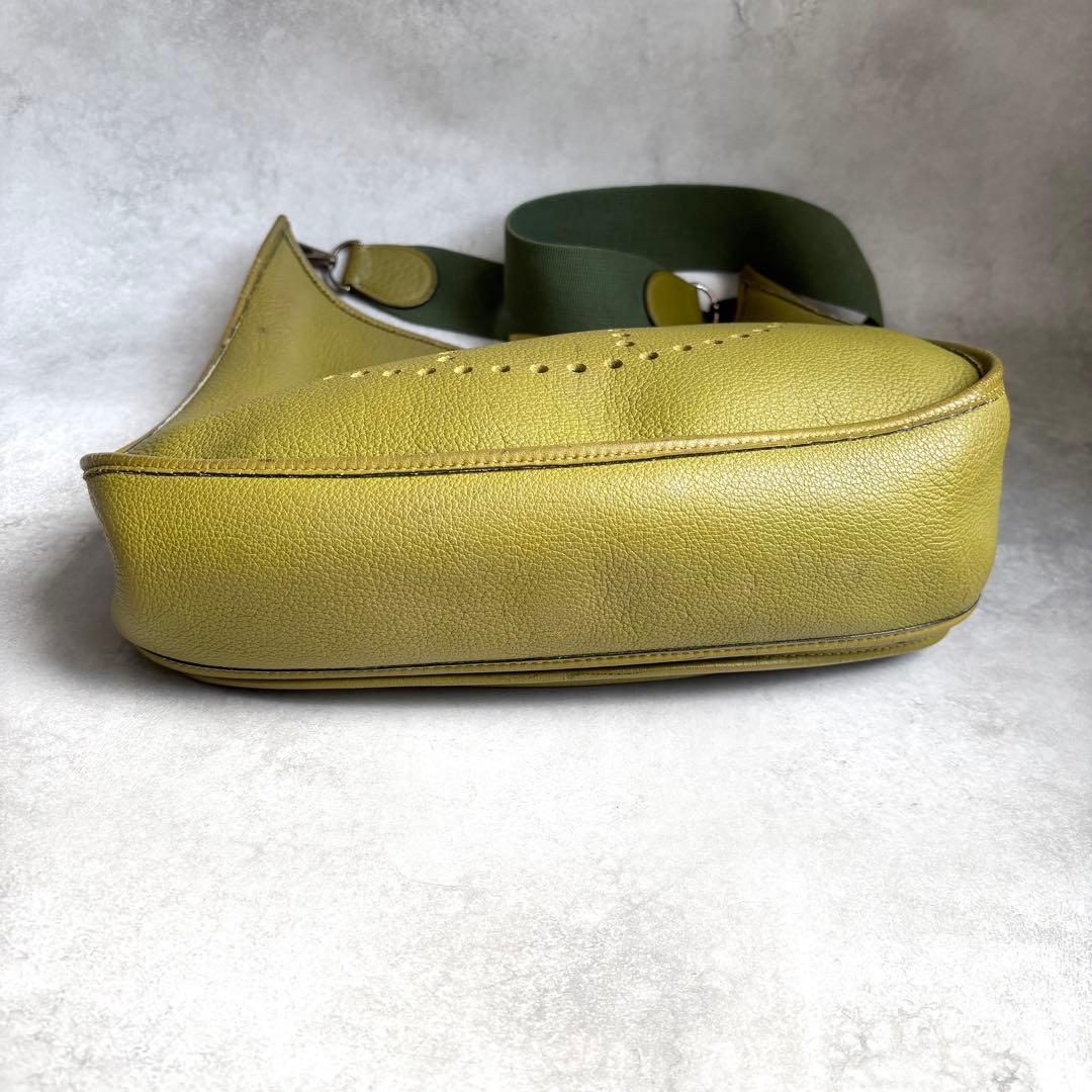 HERMES エブリン1 PM ショルダーバッグ レザー ◽︎H刻印