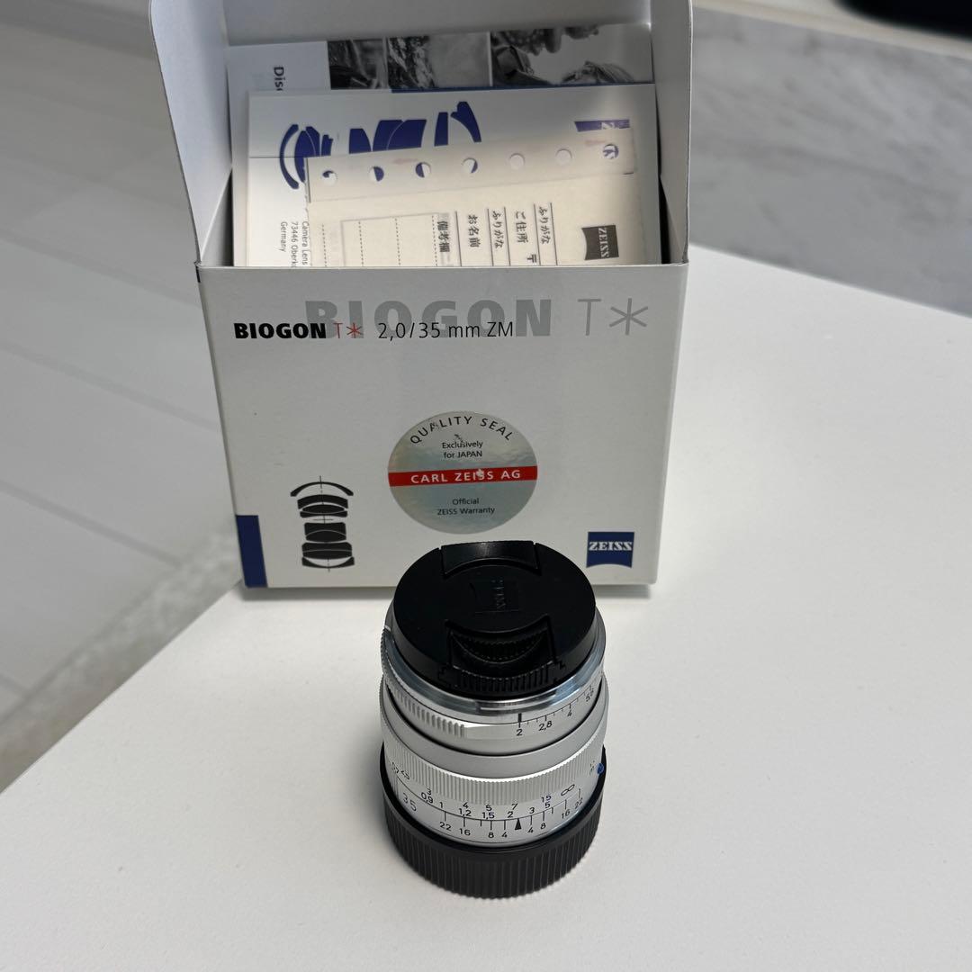 美品　Carl Zeiss Biogon T* 2,0/35 mm ZM