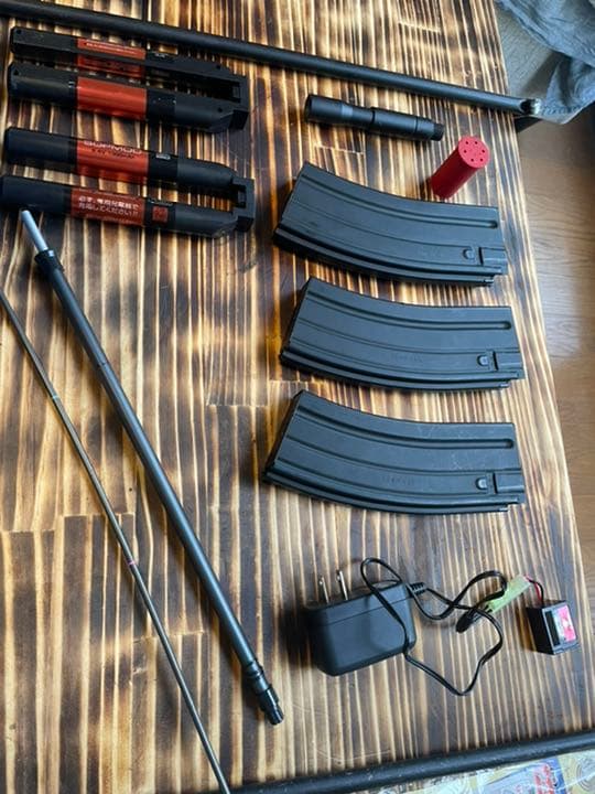 東京マルイ　次世代HK416D マガジン、充電器、バッテリーセット