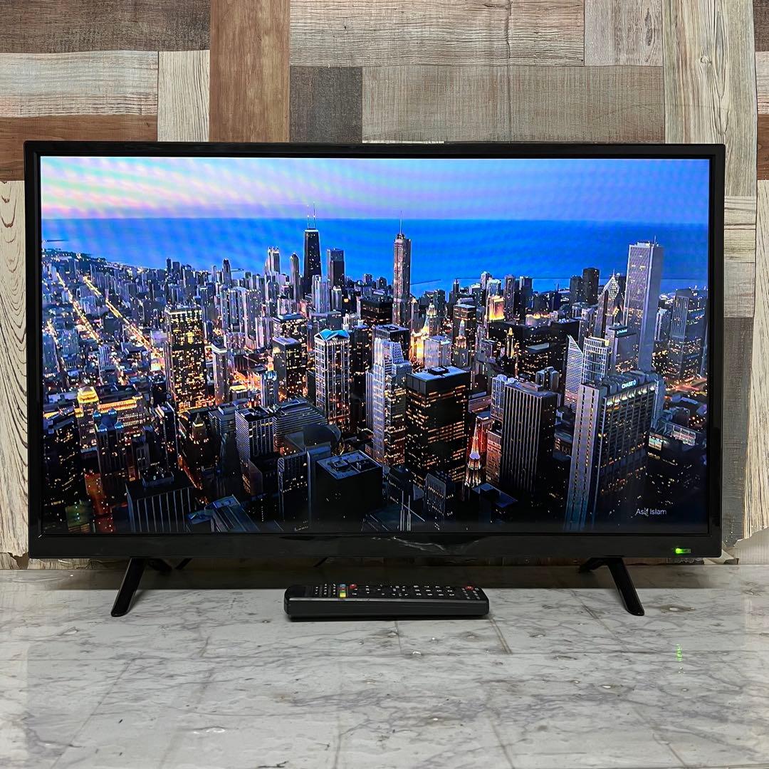 即日受渡❣️全国送料込ティーズネットワーク32型液晶テレビ　外付けHDD録画可能