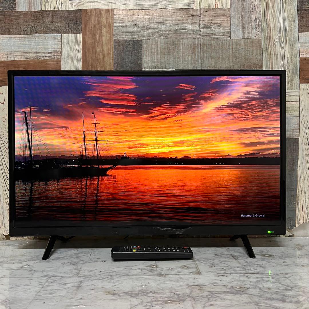 即日受渡❣️全国送料込ティーズネットワーク32型液晶テレビ　外付けHDD録画可能