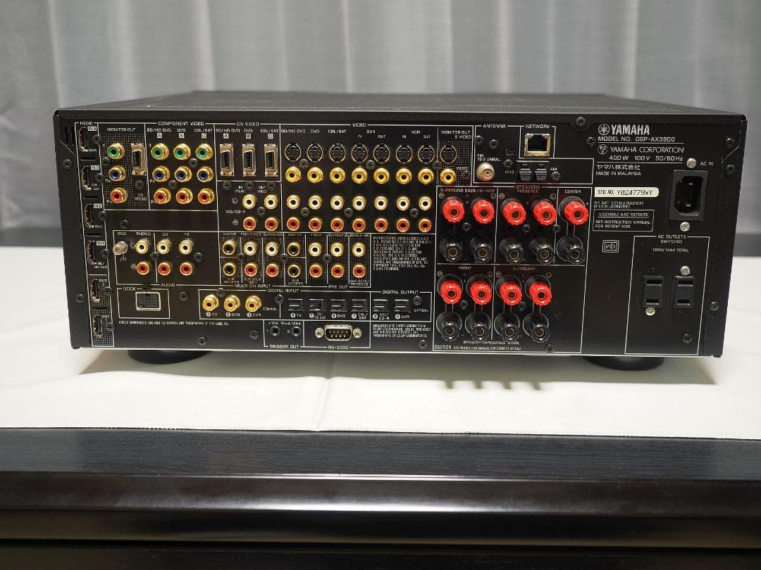 YAMAHA DSP-AX3900 7.1ch対応AVアンプ