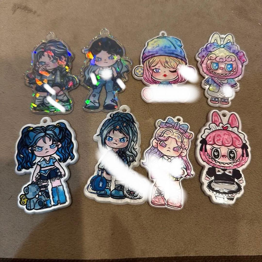 キャラクターアクリルキーホルダー