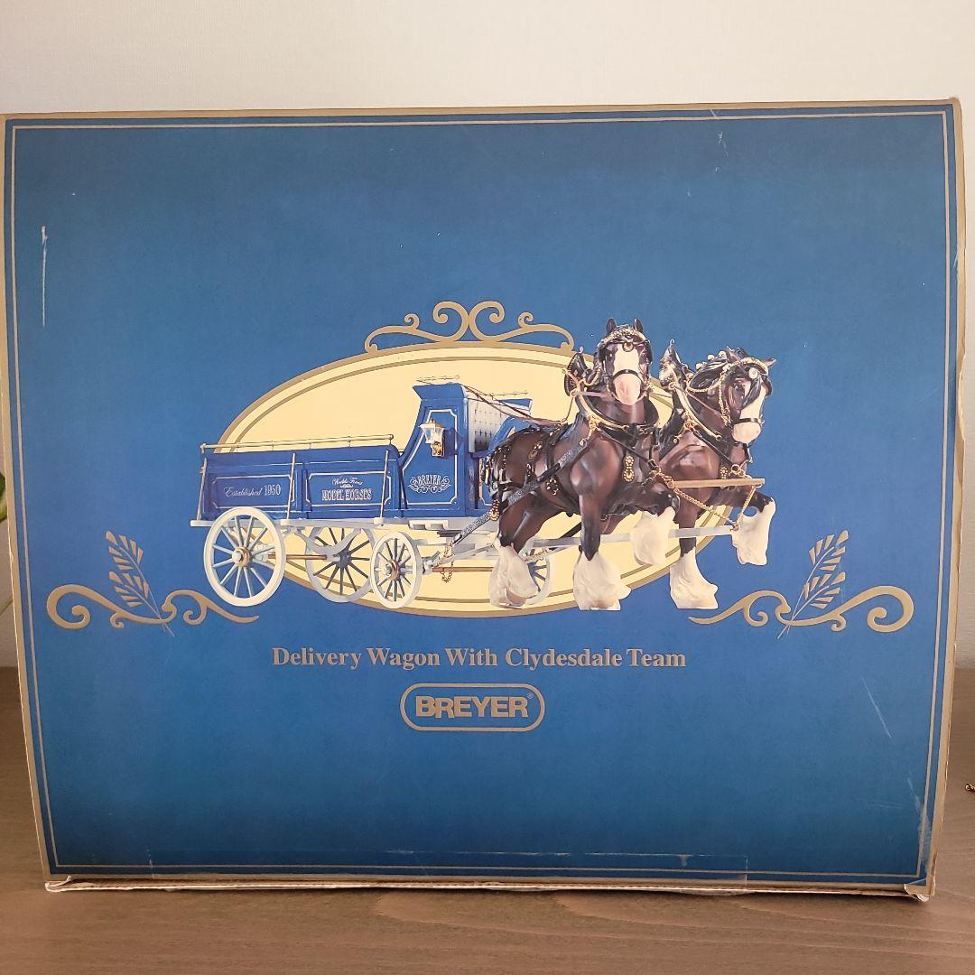 その他 Breyer Delivery Wagon 2405 Horse Team