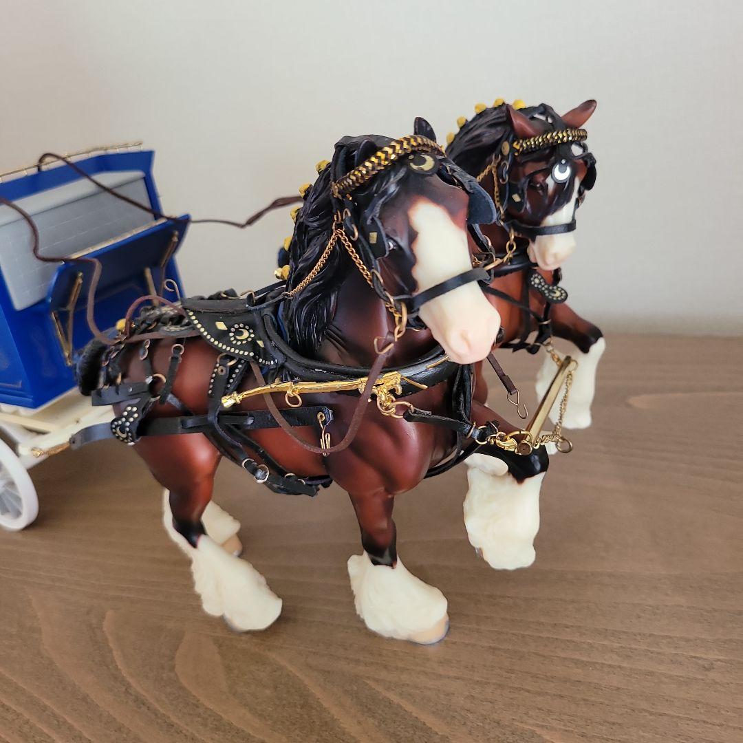 その他 Breyer Delivery Wagon 2405 Horse Team