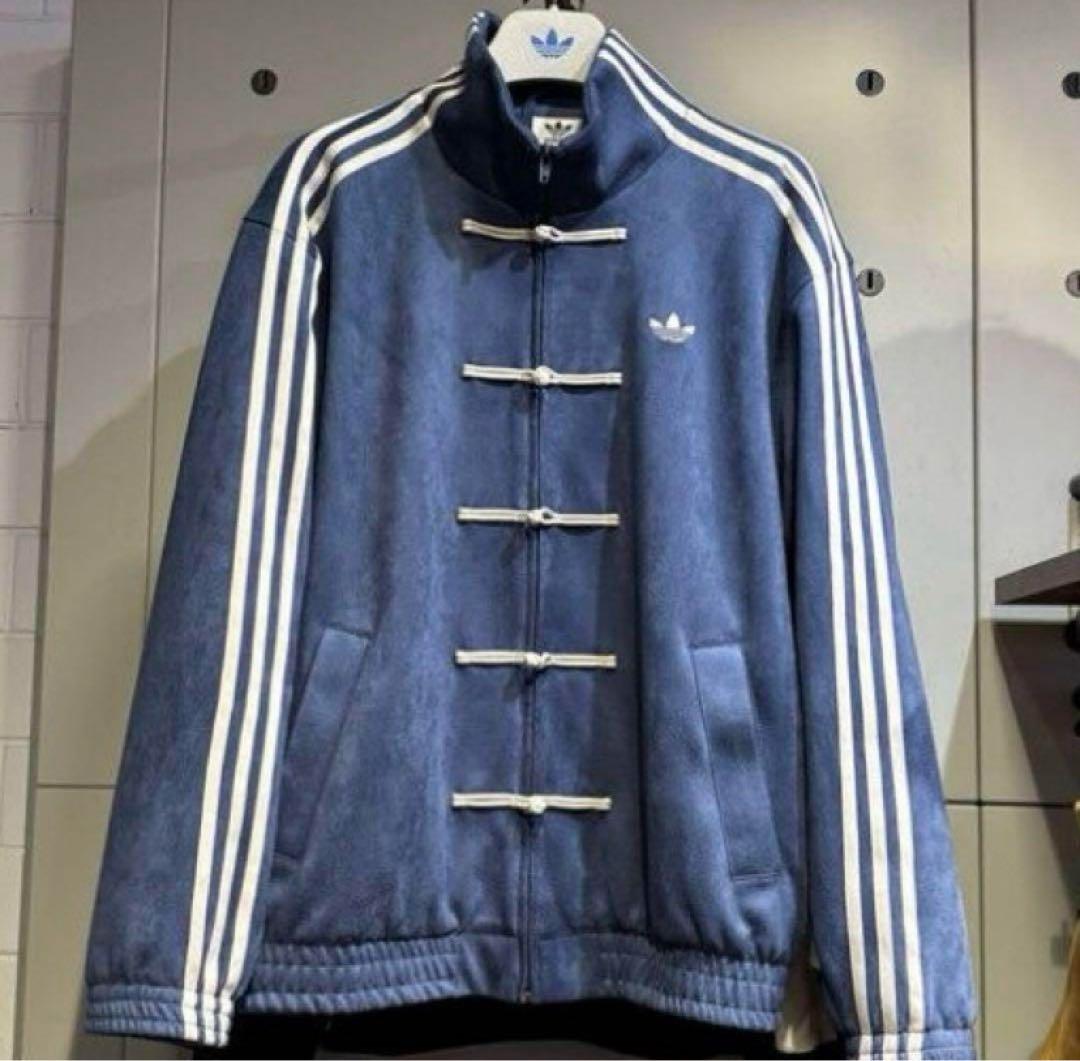 adidasアディダス 中国限定 蛇年トラックジャケット ネイビー Mサイズ”