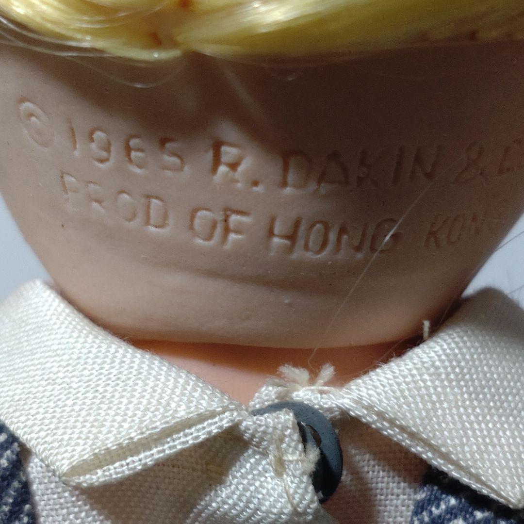 極美品1965年製DAKIN企業物ミスジャストライト人形コミック　アニメ　ソフビ