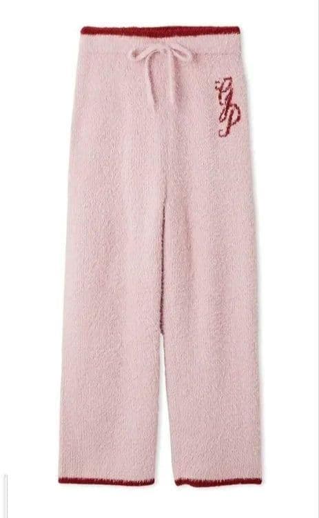 専用！未使用タグ＊ラメフェザーカーディガン&ロングパンツセット ピンク