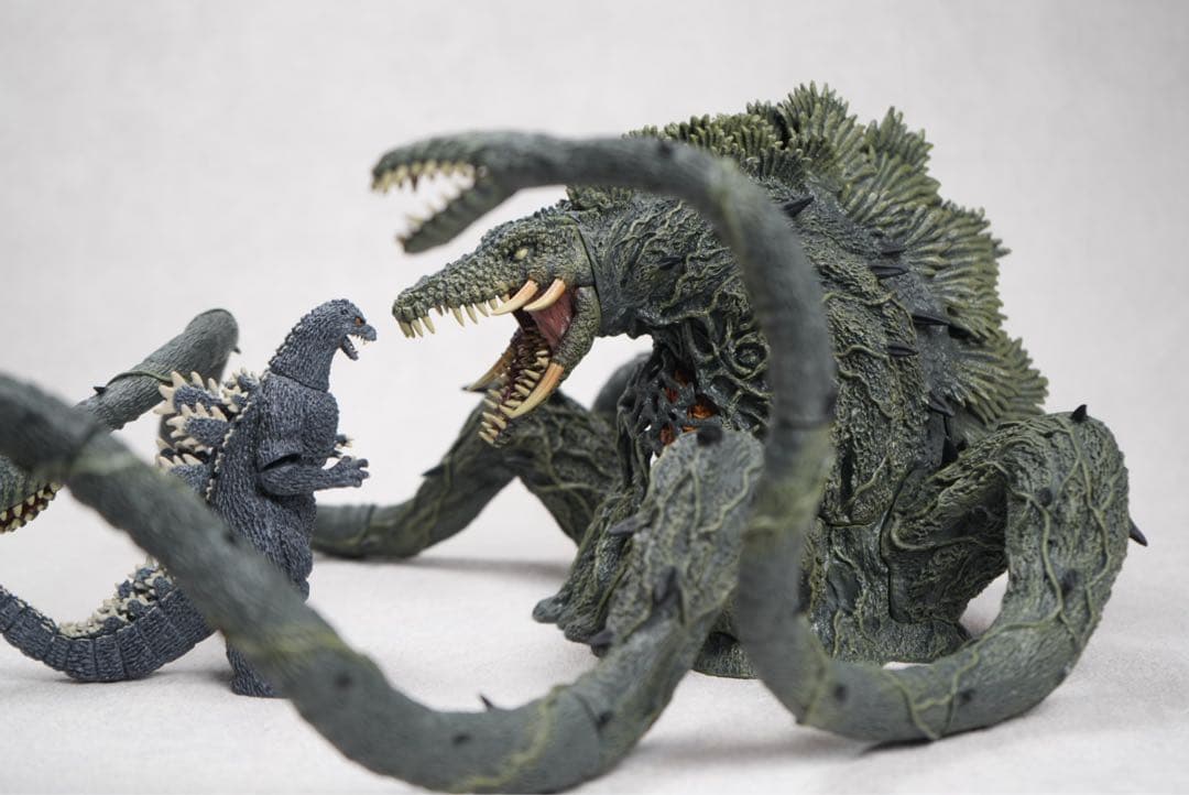 東宝怪獣コレクション ビオランテ ゴジラ 2体セットデアゴスティーニ 茨木彰