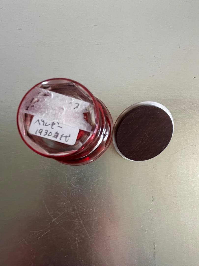 ヴァルサンランベール（VSL）グラス　見立て　茶器　ベルギー　茶道具　茶箱茶籠