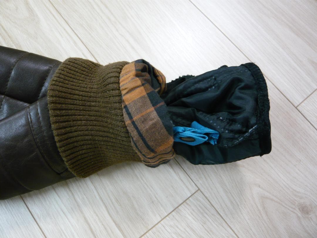 BLACK CAFE LONDON XL 3Lレザー ライダース ジャケット