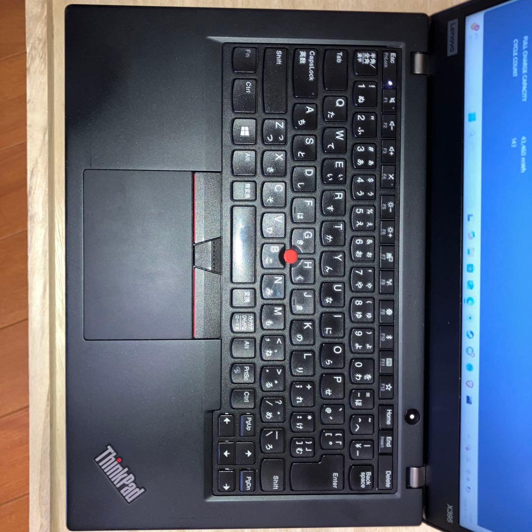 ThinkPad x395 Ryzen 5 PRO 3500U 8gb 値下げ可