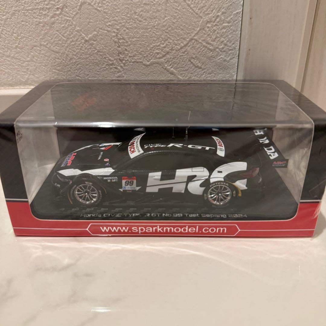 ミニカー 1/43 HONDA CIVIC TYPE R-GT No.99 Test