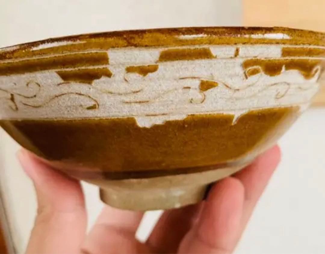 中国遼時代青磁焼物