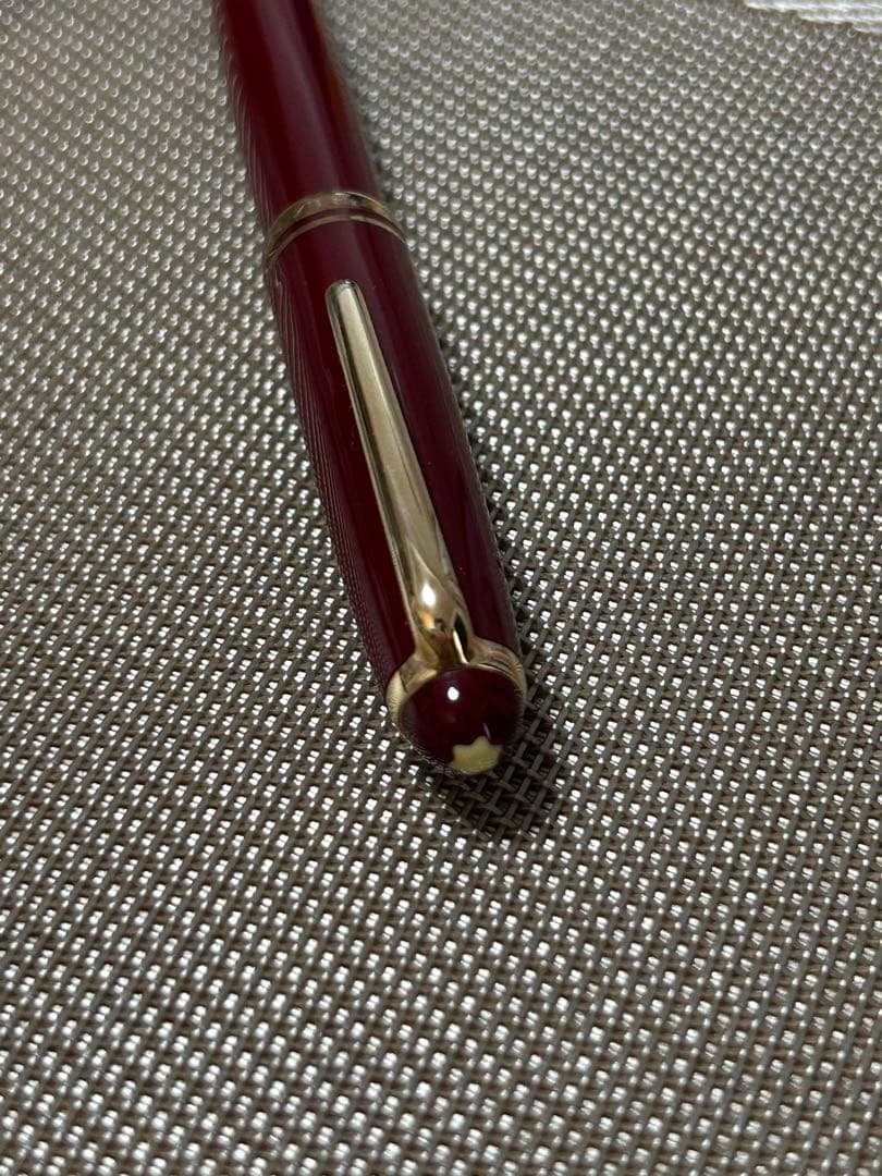 <希少・美品> mont blanc モンブラン254ボルドー　万年筆