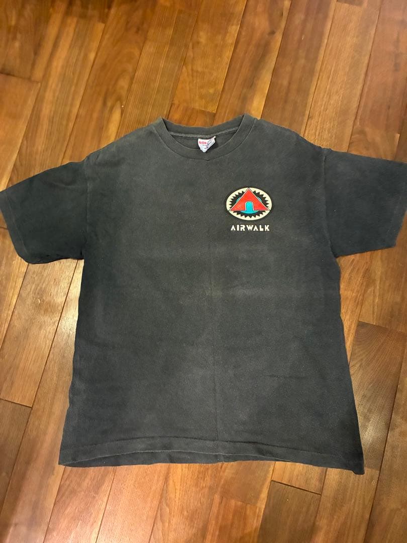 90S AIRWALK Tシャツ　黒
