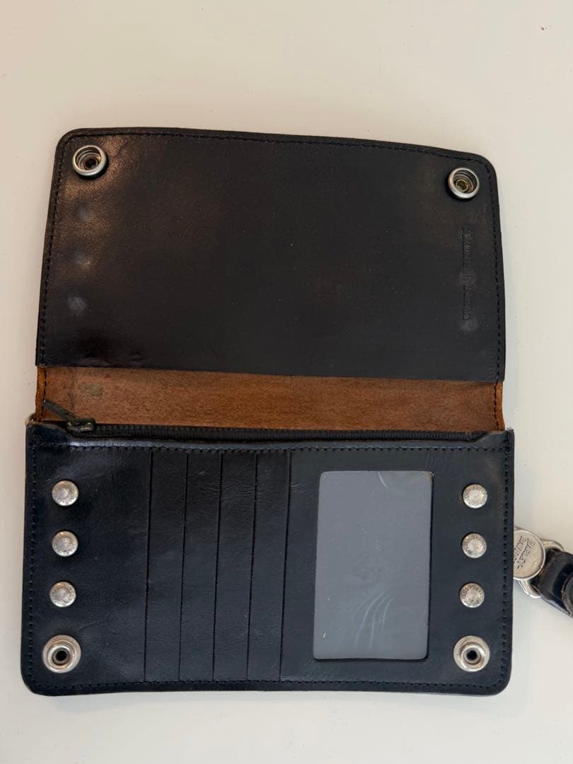 【希少品☆ビンテージ】トラッカーウォレット　ハーレー 革