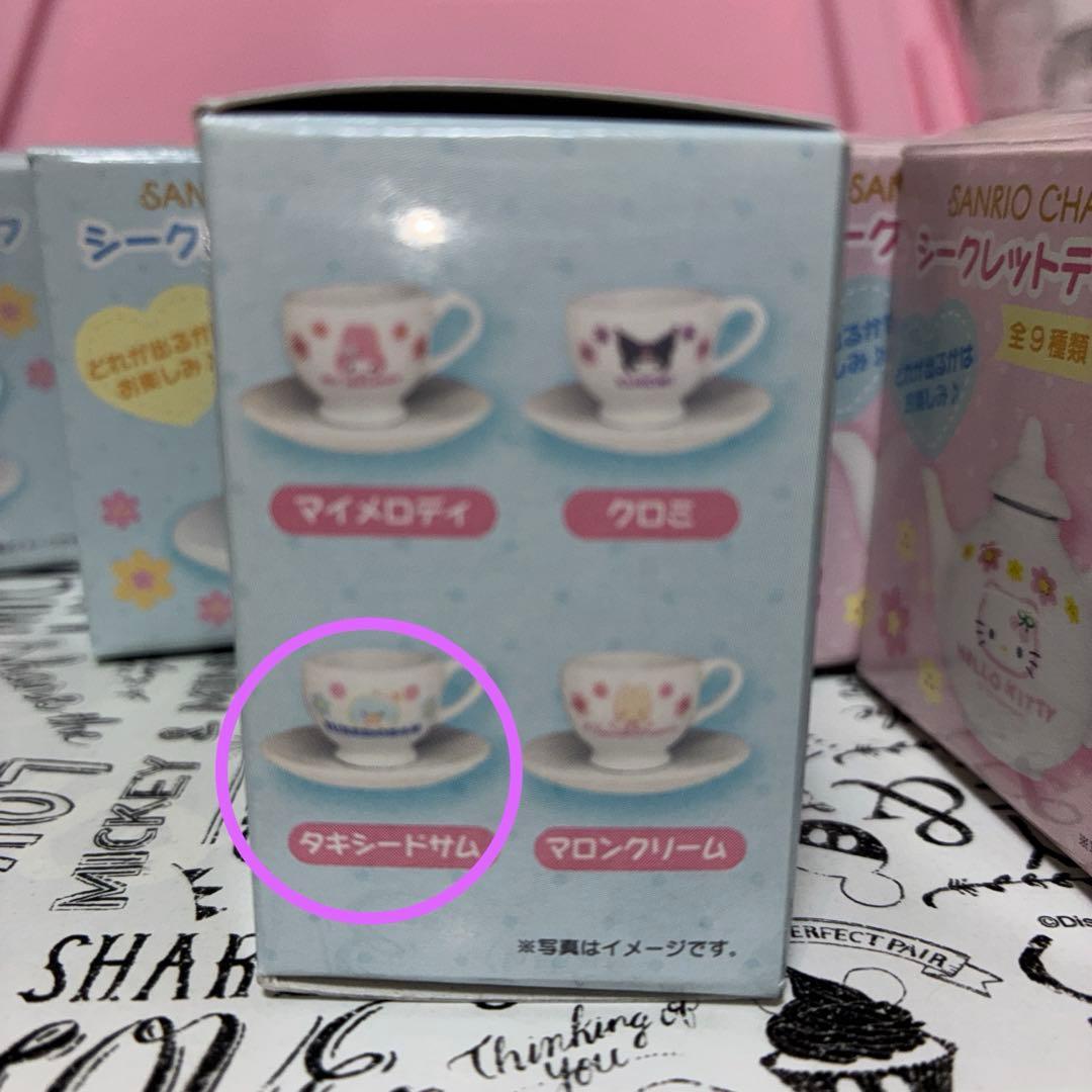 サンリオ シークレットティーポット　ティーカップ　9点