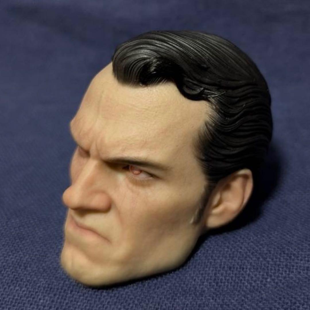 ②INART スーパーマン 1/6 カスタムヘッド 怒りver