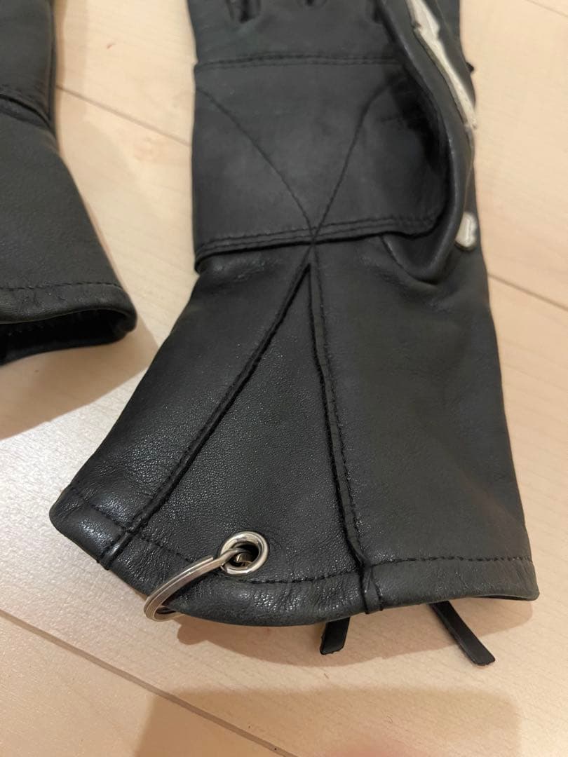 廃盤レア　VANSON レザー グローブ S 骨