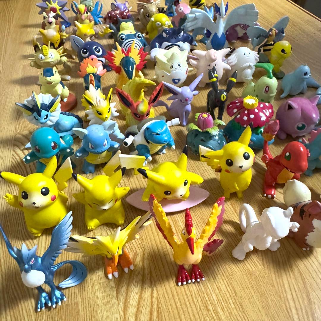 【被り無し】初期 モンコレ 59体まとめ売り 初代 フィギュア TOMY