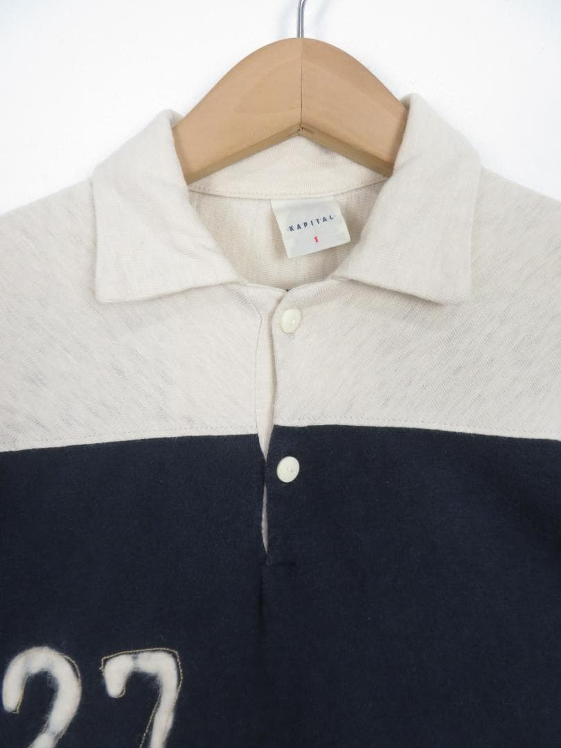 初期 キャピタル レディース 半袖 ポロシャツ 1 KAPITAL 児島 半袖