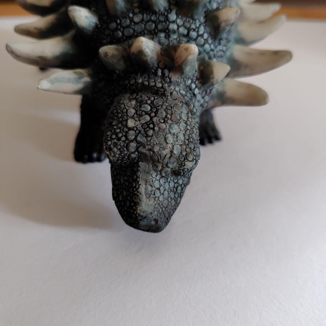 恐竜フィギュア 4体 レトロ 昭和 希少 アンキロサウルス　トリケラトプス