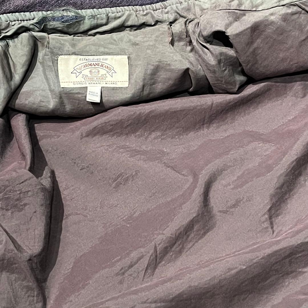 90s～ARMANI JEANS Wool Jacket\"Super Fade\"