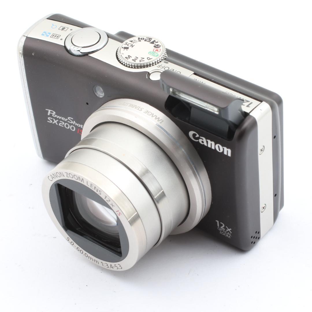 動作済み Canon PowerShot SX200 IS ブラック ジャンク